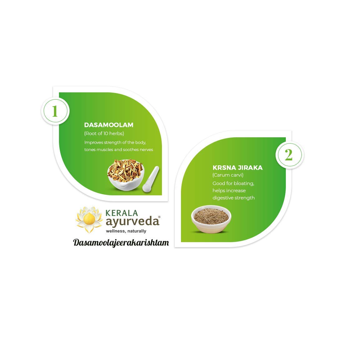 Kerala Ayurveda Dasamoolajeerakarishta - 450 ml – view 4