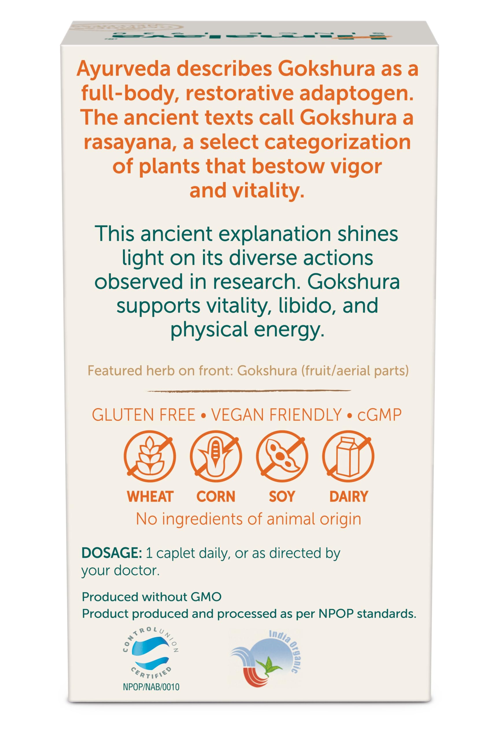 Himalaya Organic Gokshura Pack of 60 – view 3