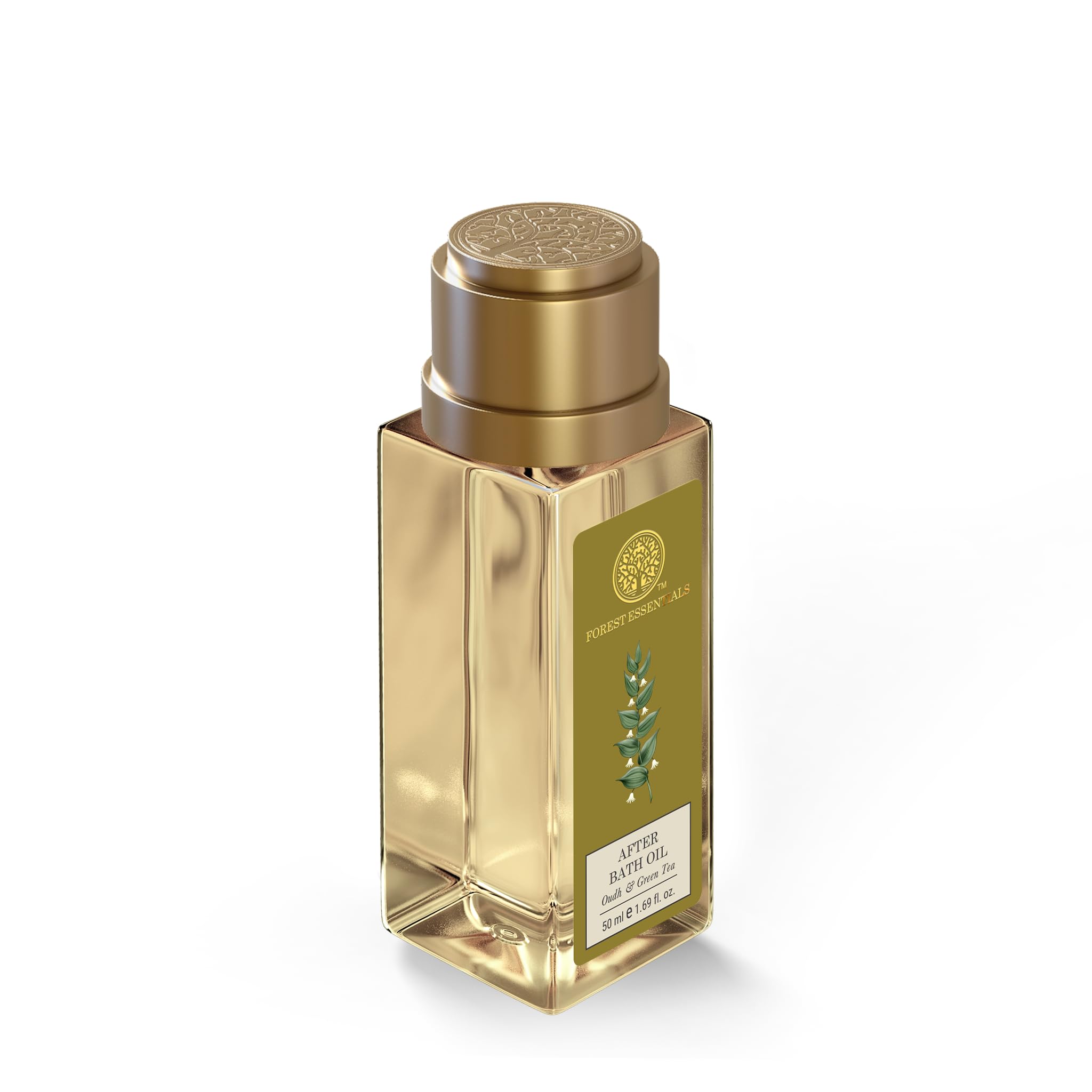 Forest Essentials After Bath Oil Oudh & Green Tea – view 2