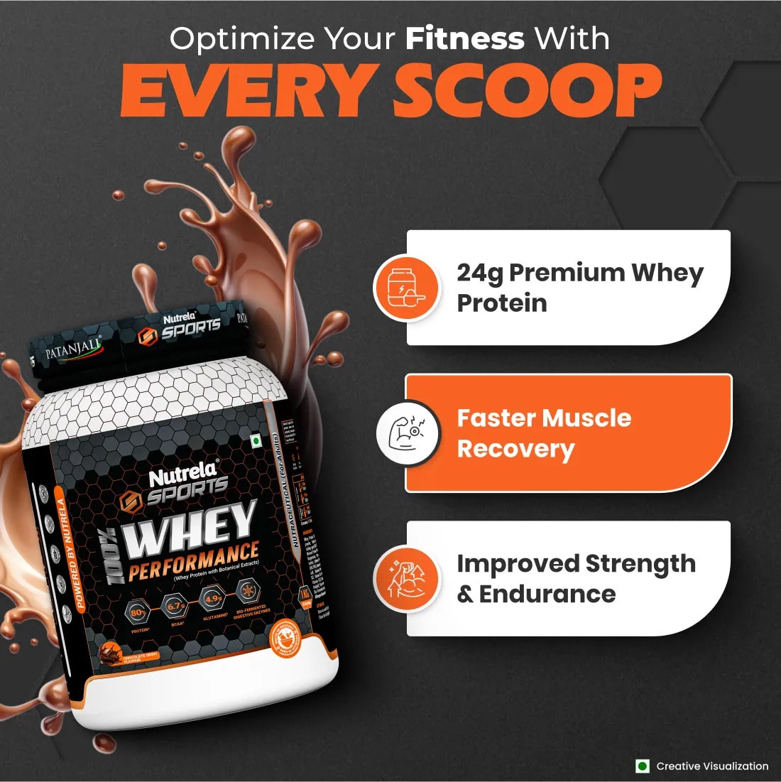 Patanjali Nutrela 100% Whey Performance – view 4