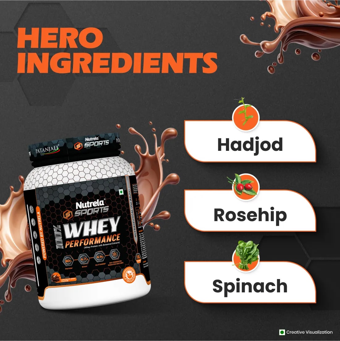 Patanjali Nutrela 100% Whey Performance – view 6