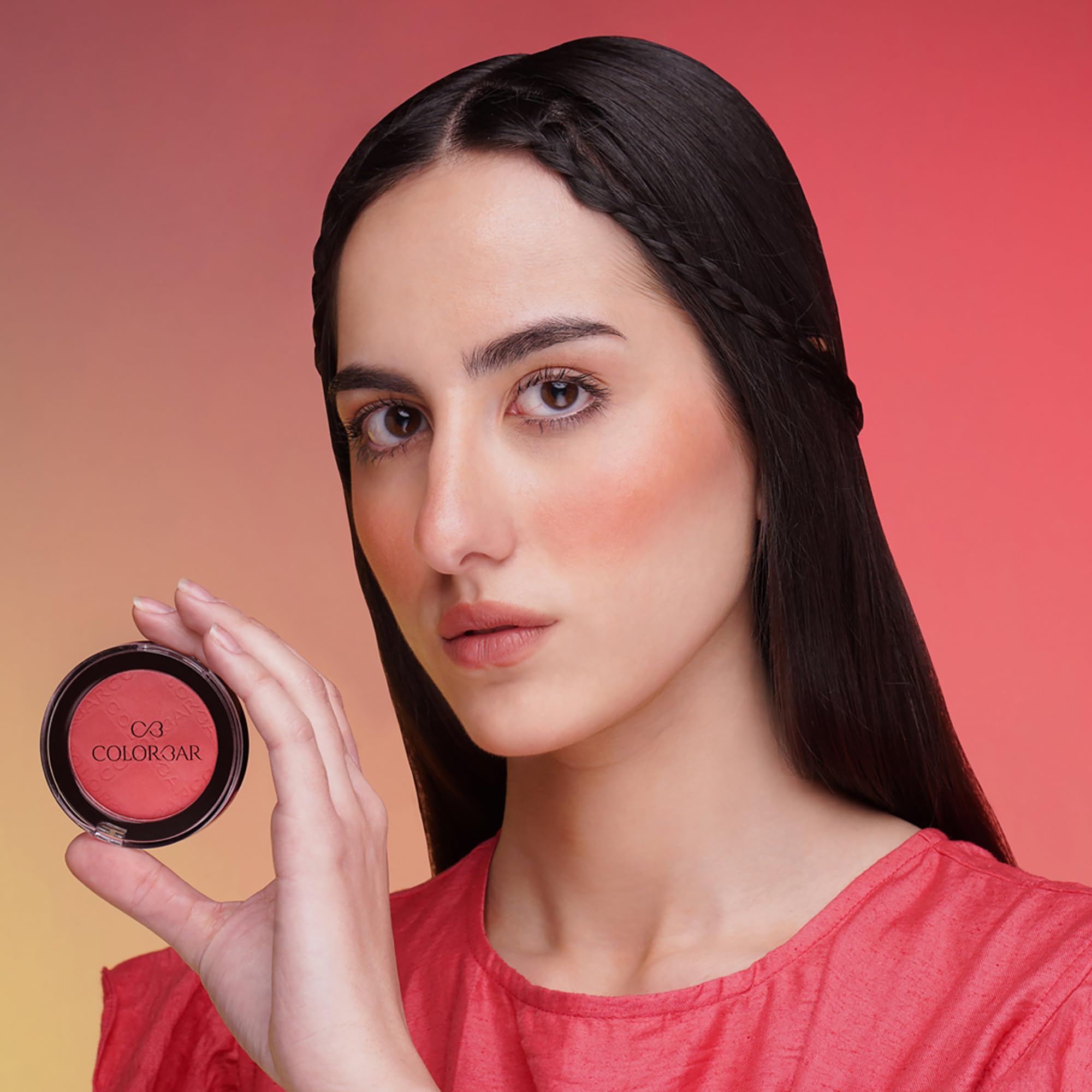Colorbar Cheekillusion Blush, Coral Craving – view 3