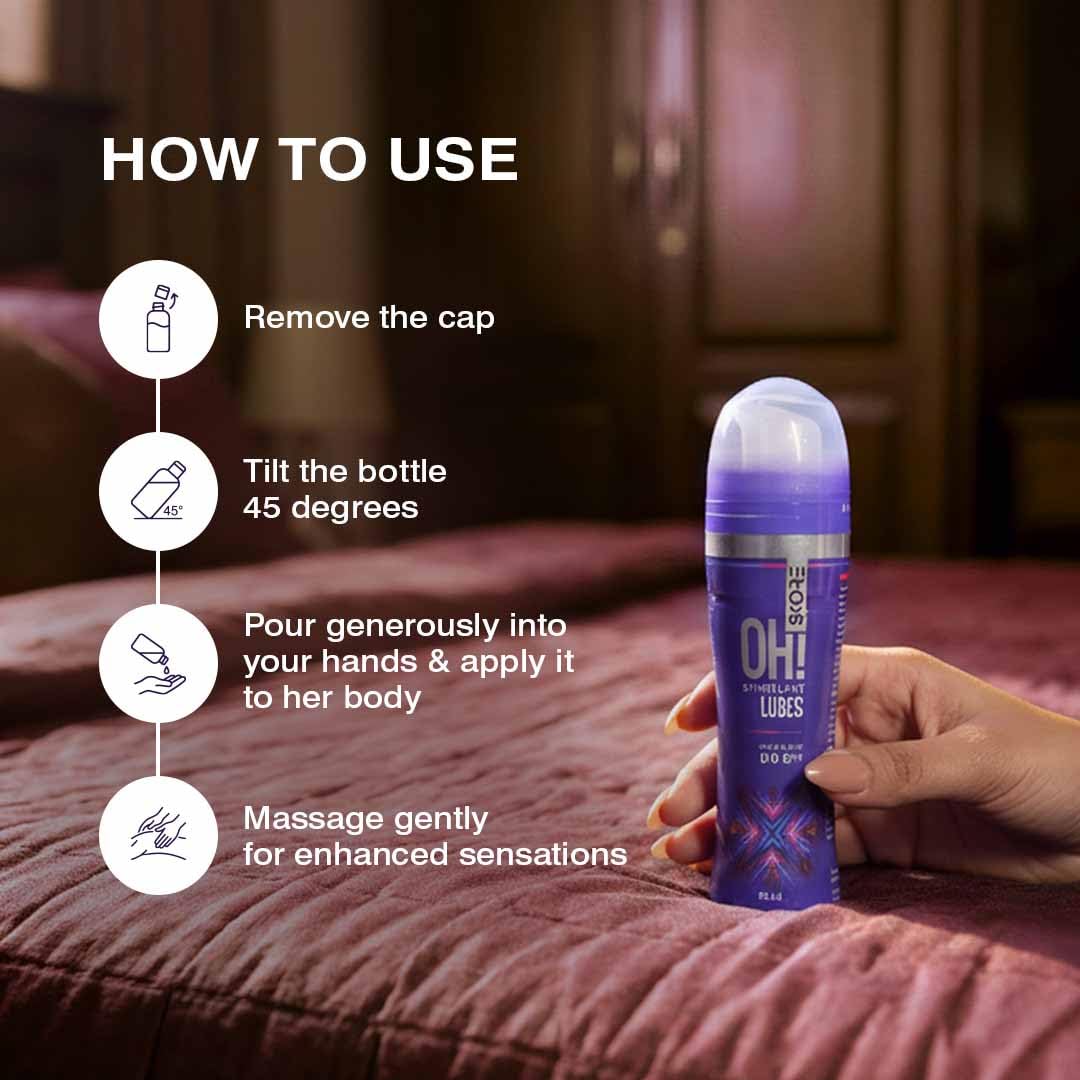 Skore OH!! Stimulant Lubes for women -Skin-Friendly – view 3