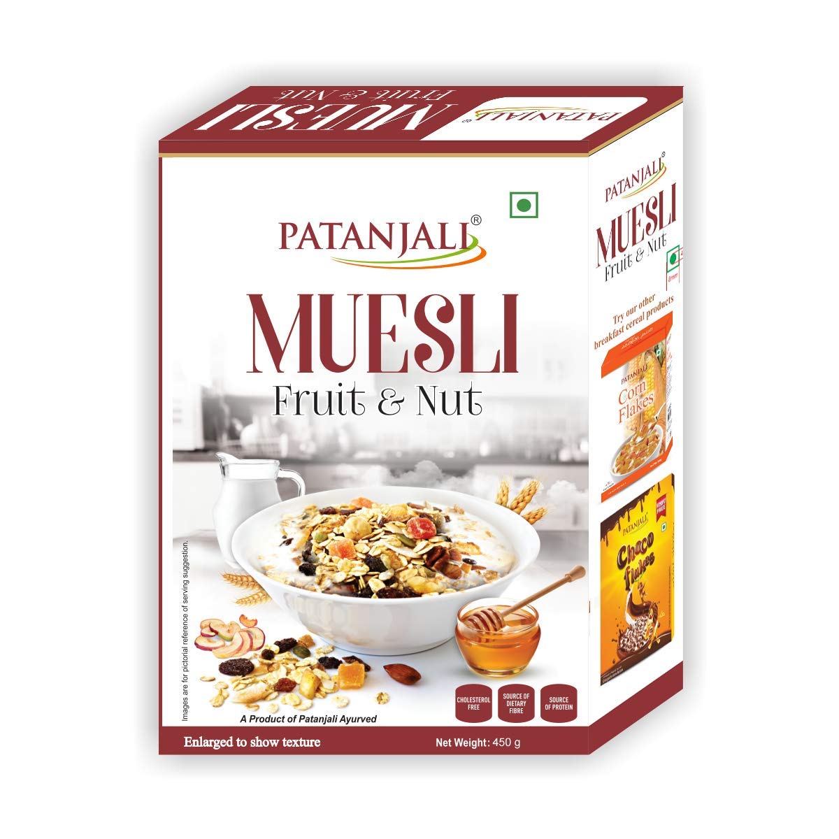 Patanjali Fruit And Nut Muesli, 450G – view 2
