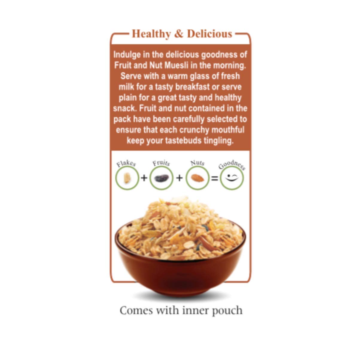 Patanjali Fruit And Nut Muesli, 450G – view 6