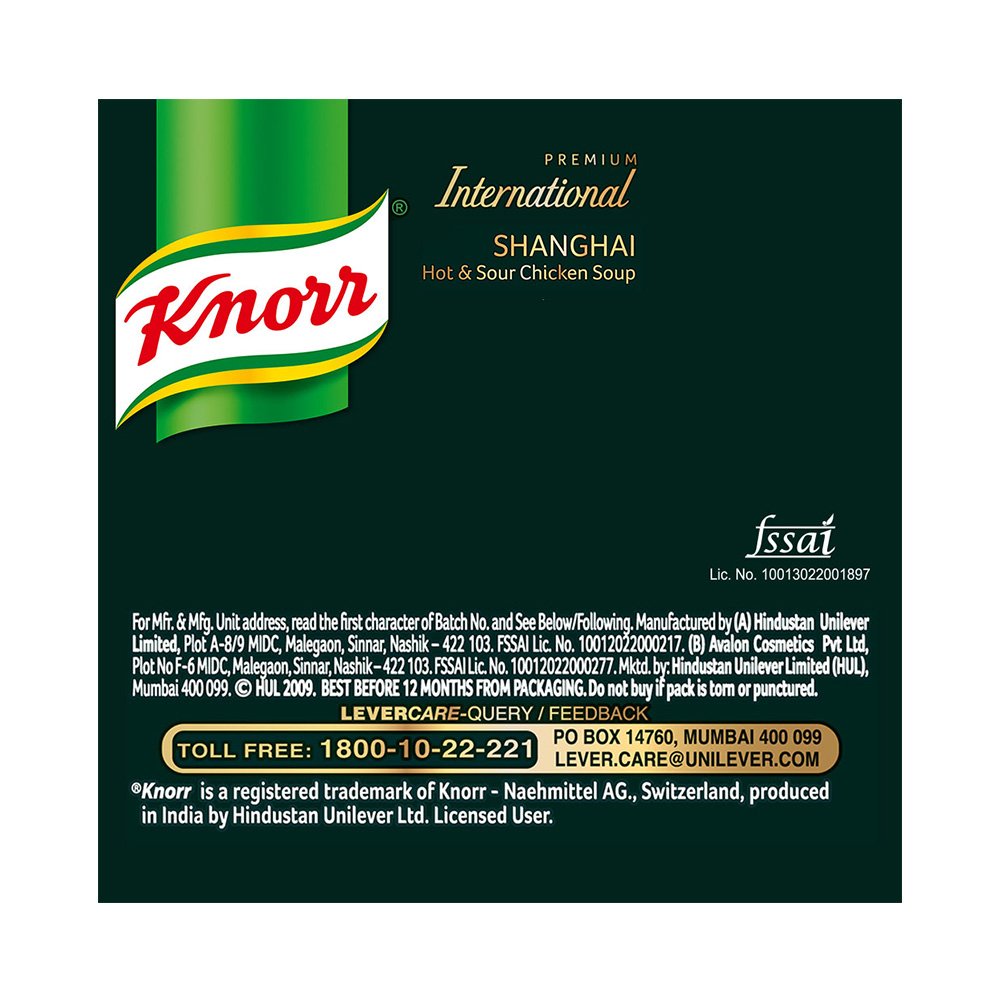 Knorr Shanghai Hot & Sour Chicken Soup, 38g – view 4