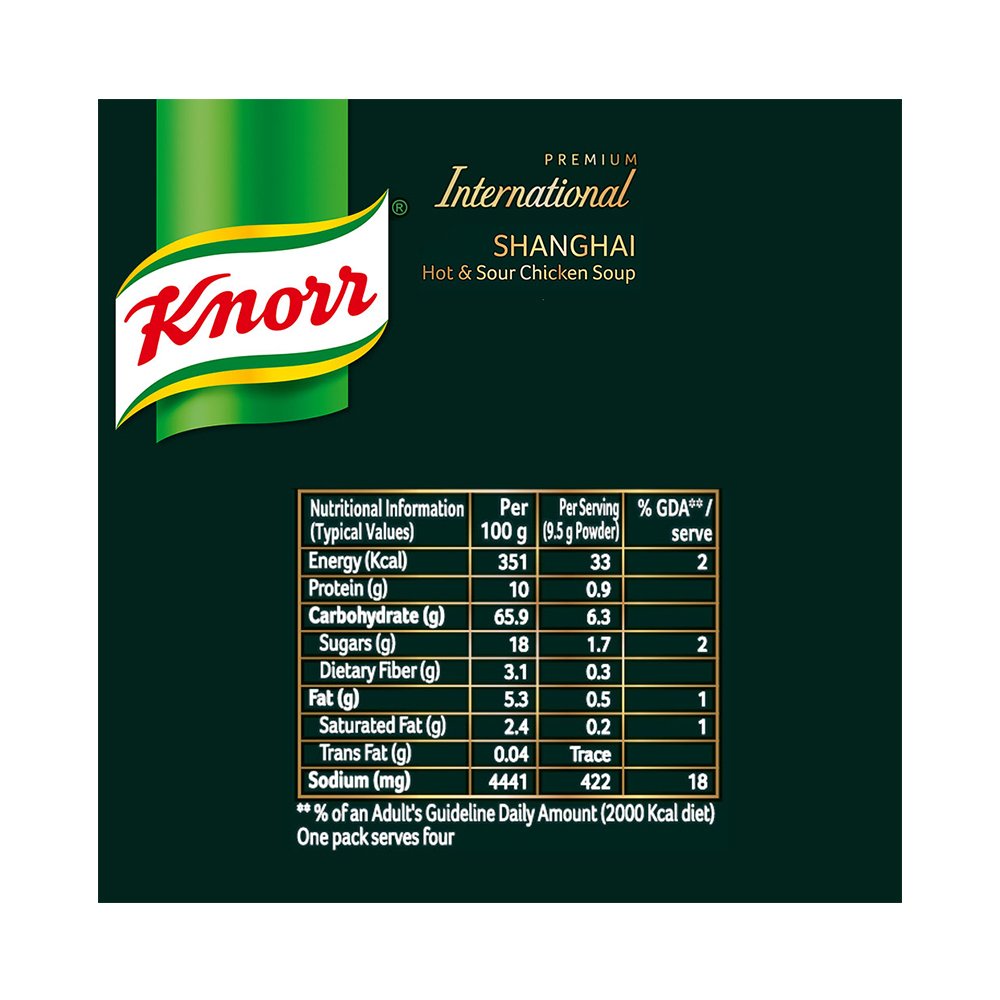 Knorr Shanghai Hot & Sour Chicken Soup, 38g – view 6