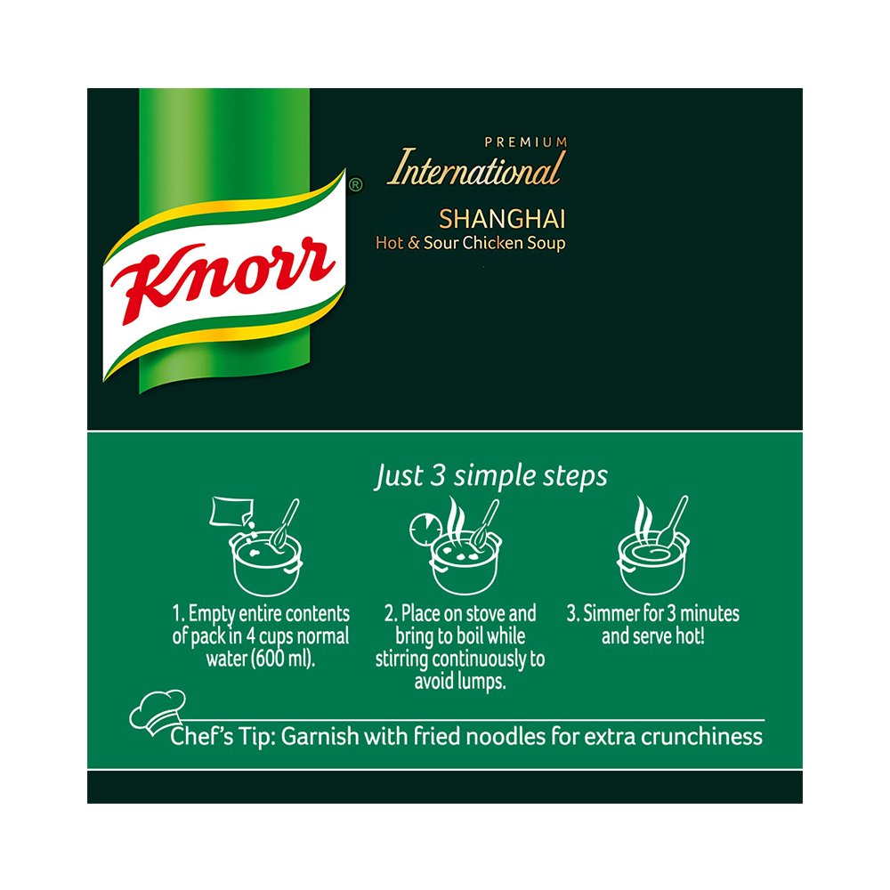 Knorr Shanghai Hot & Sour Chicken Soup, 38g – view 7