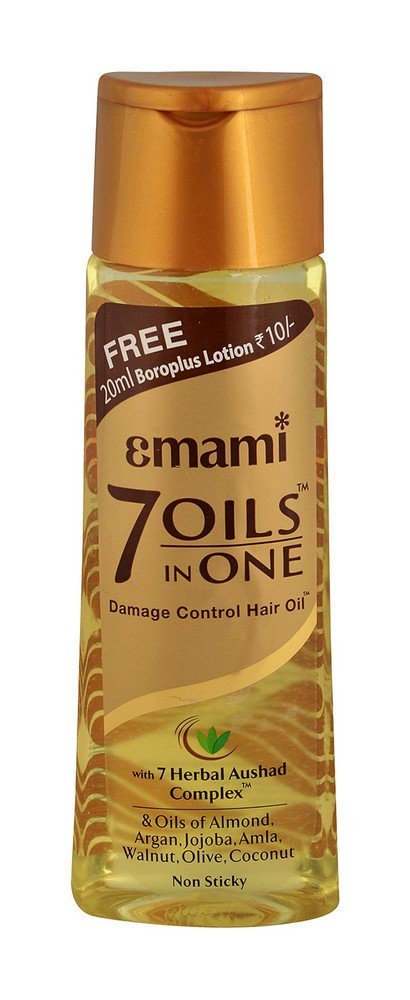 Emami Hair Oil - 7 Oils in One, 100ml Bottle