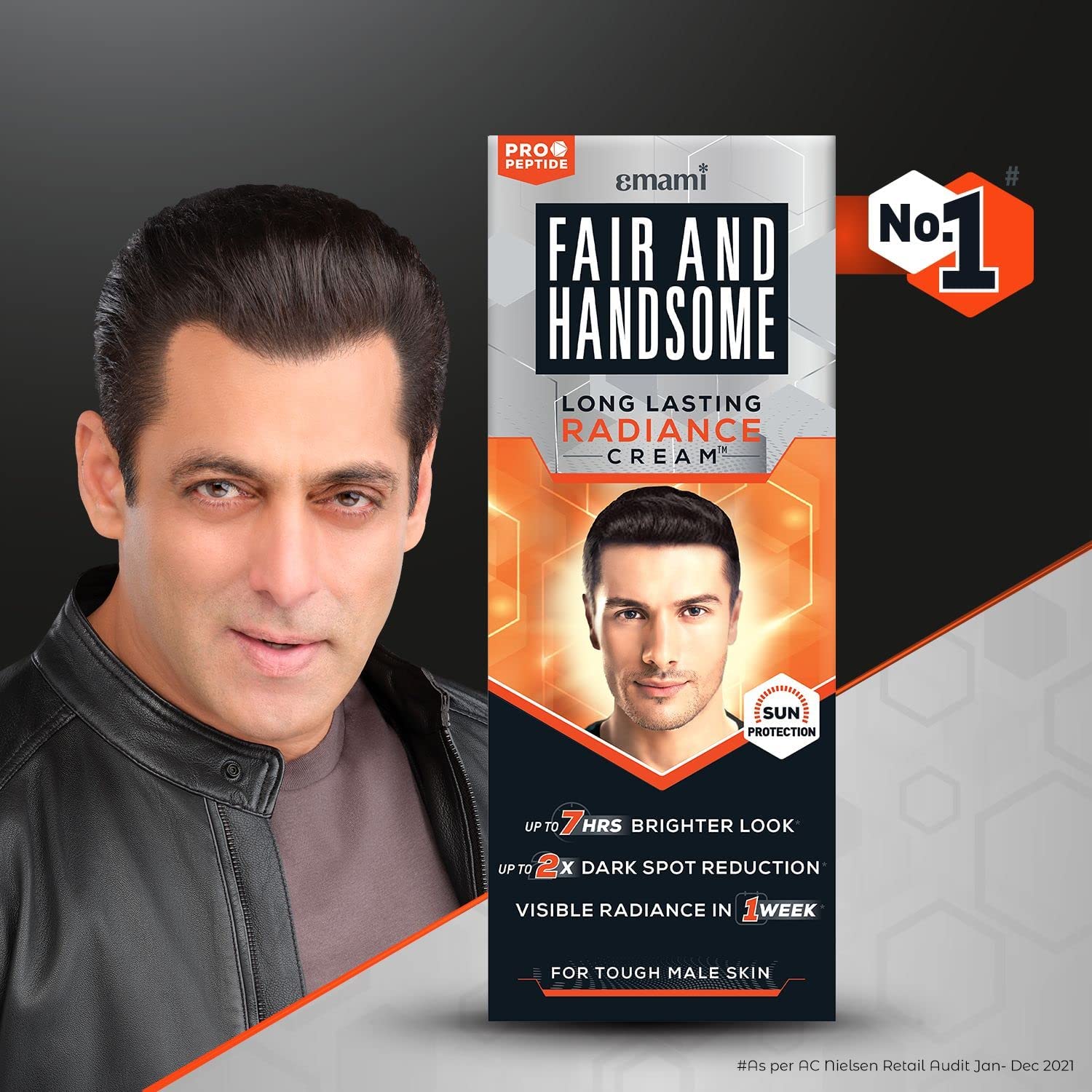 Fair And Handsome Long Lasting Radiance Cream, 100g – view 3