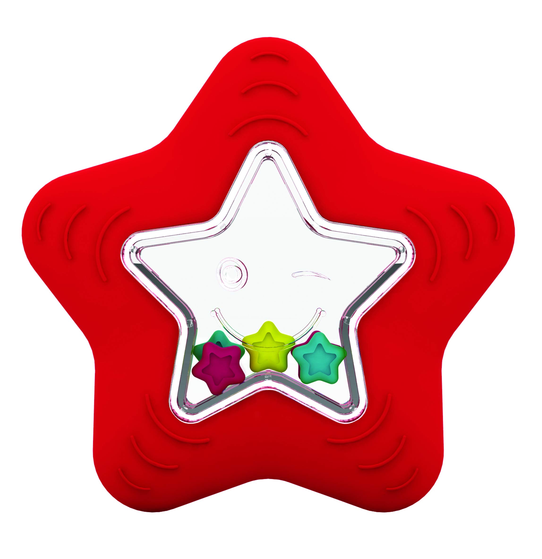 Giggles - Disney Star Teether Rattle,Teether for Babies to Soothen Their Gums,Easy to Grasp and Chew with Rattle Sounds,3 Months&Above,Infant Toys,Multicolor – view 1