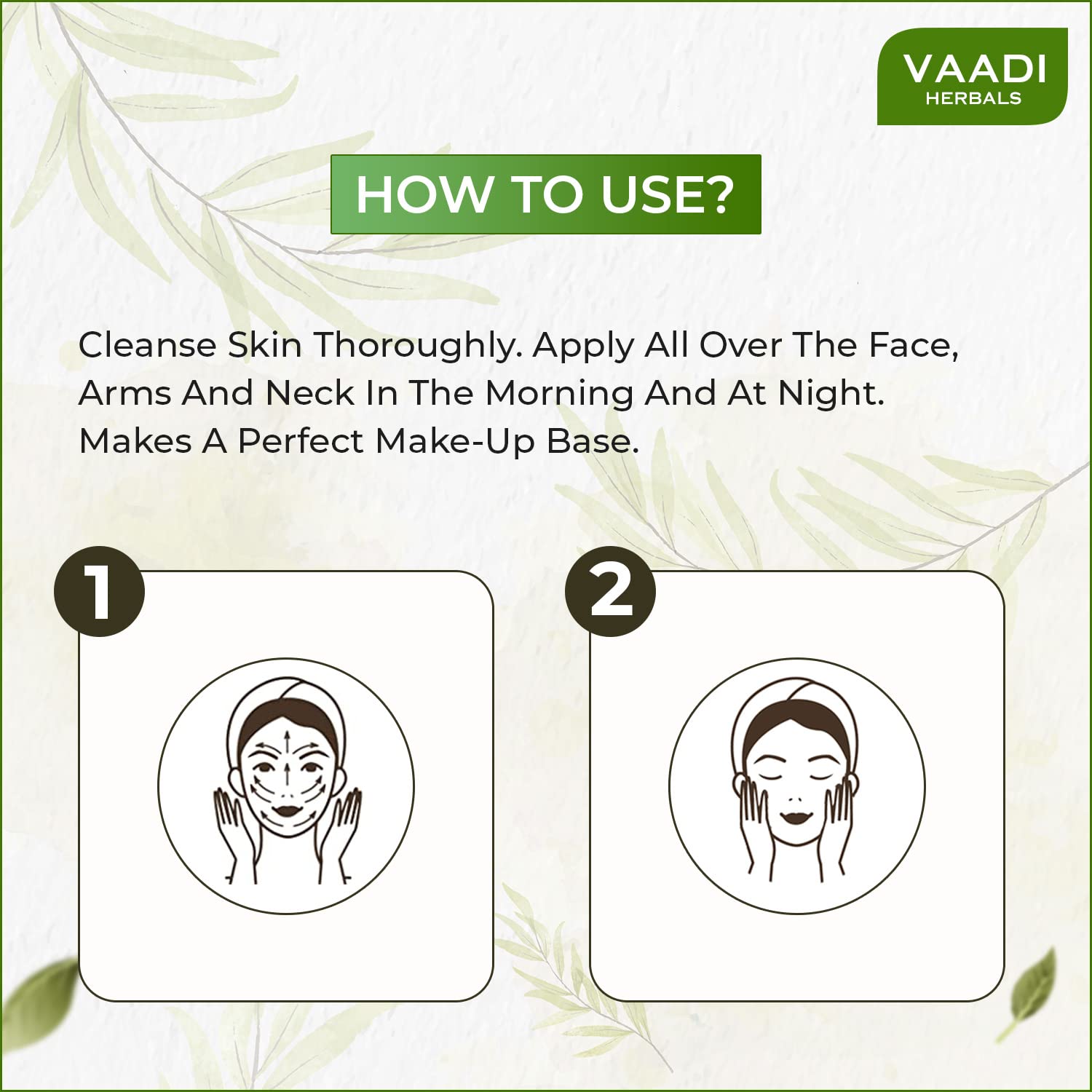 Vaadi Herbals Fairness Moisturiser with Mandarin Extract, 110ml – view 5