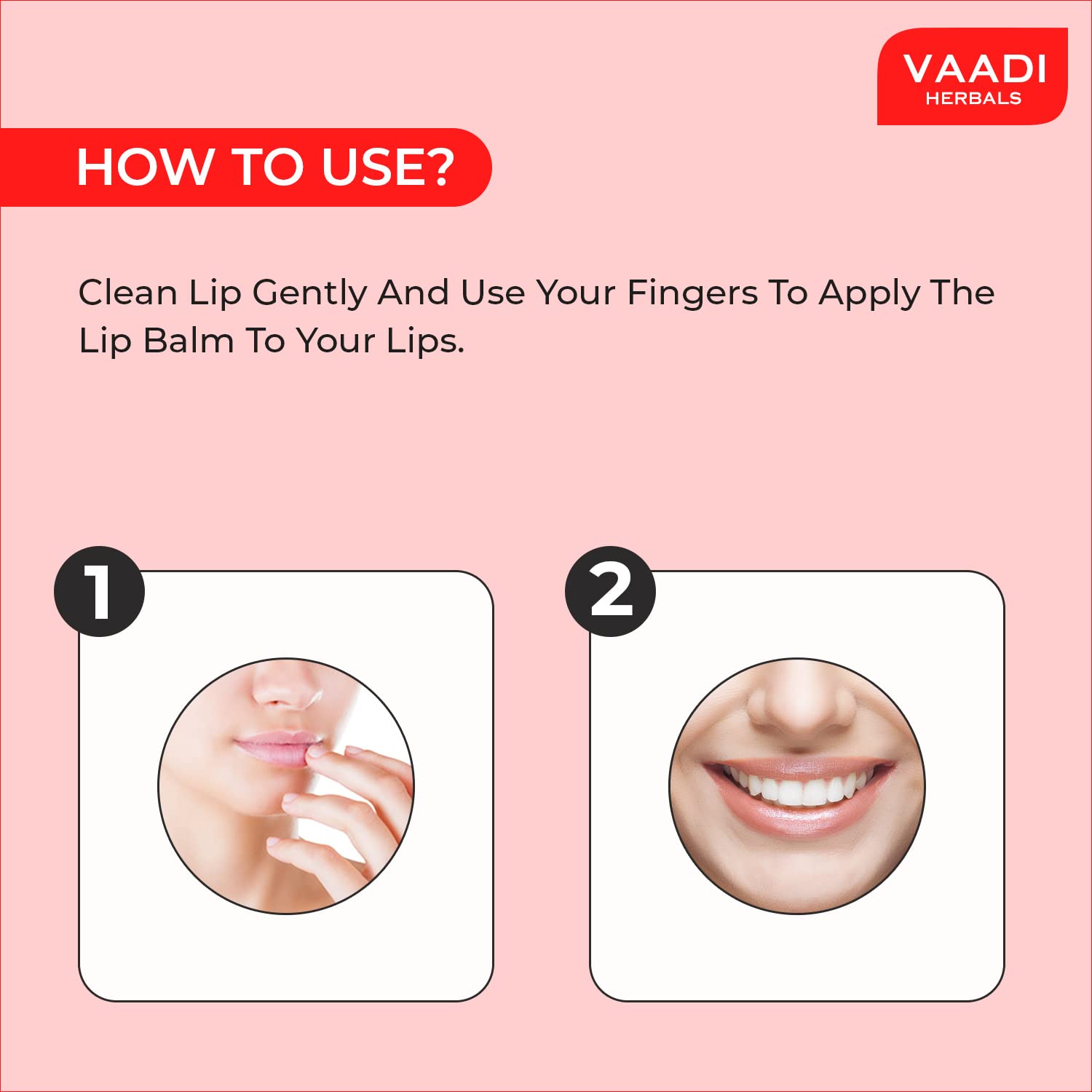Vaadi Herbals Lip Balm, Strawberry and Honey, 10gms x 8 – view 3