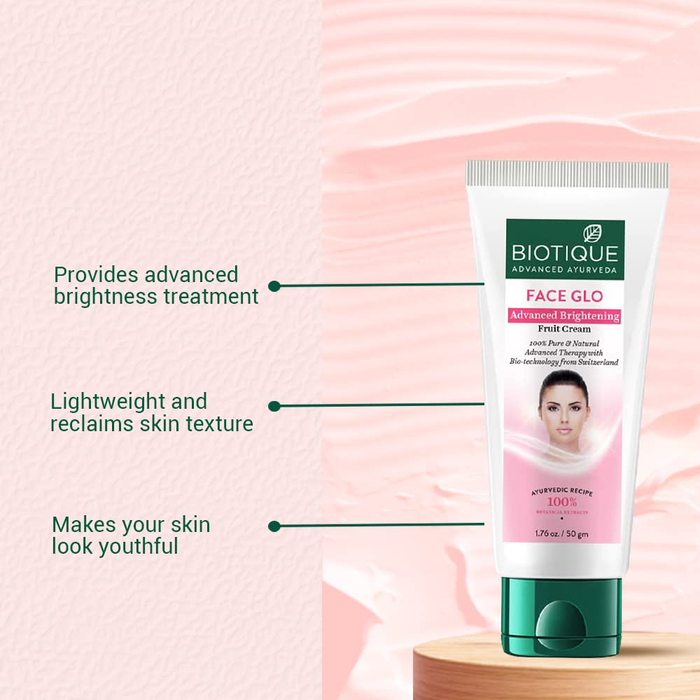 Biotique Face Glo Advance Brightening Fruit Cream – view 3