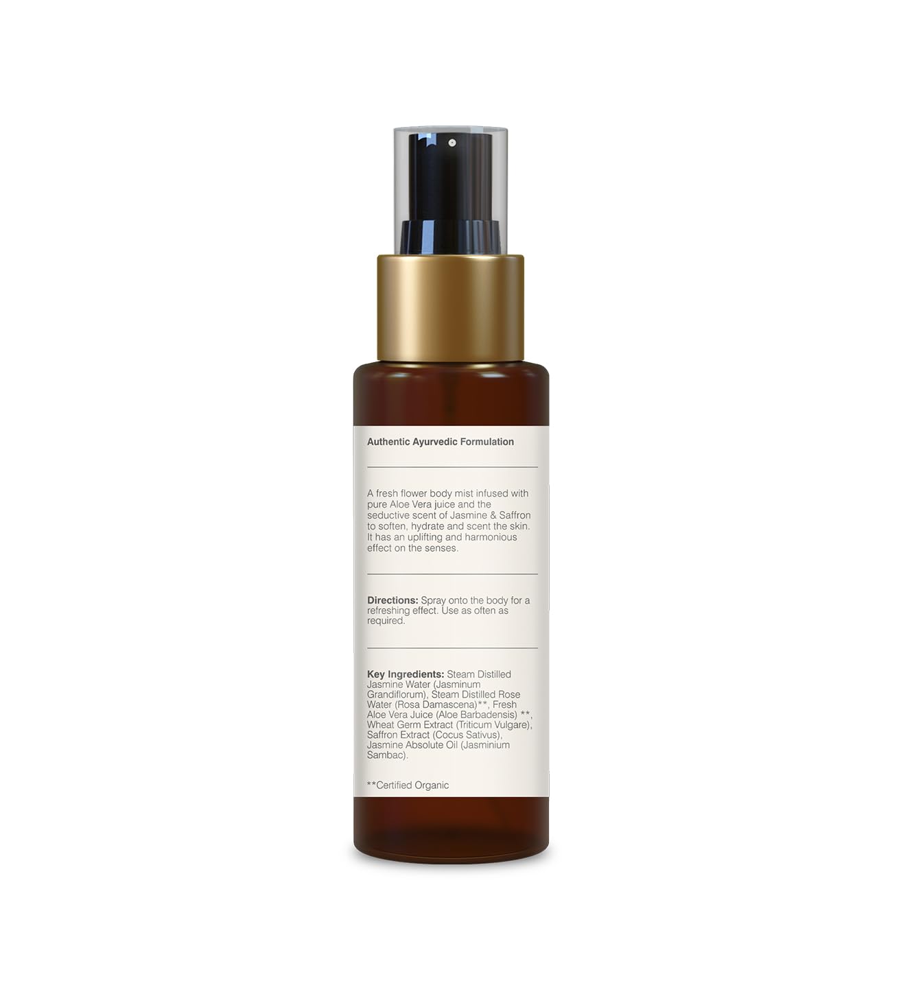 Forest Essentials Travel Size Body Mist Jasmine & Saffron – view 4