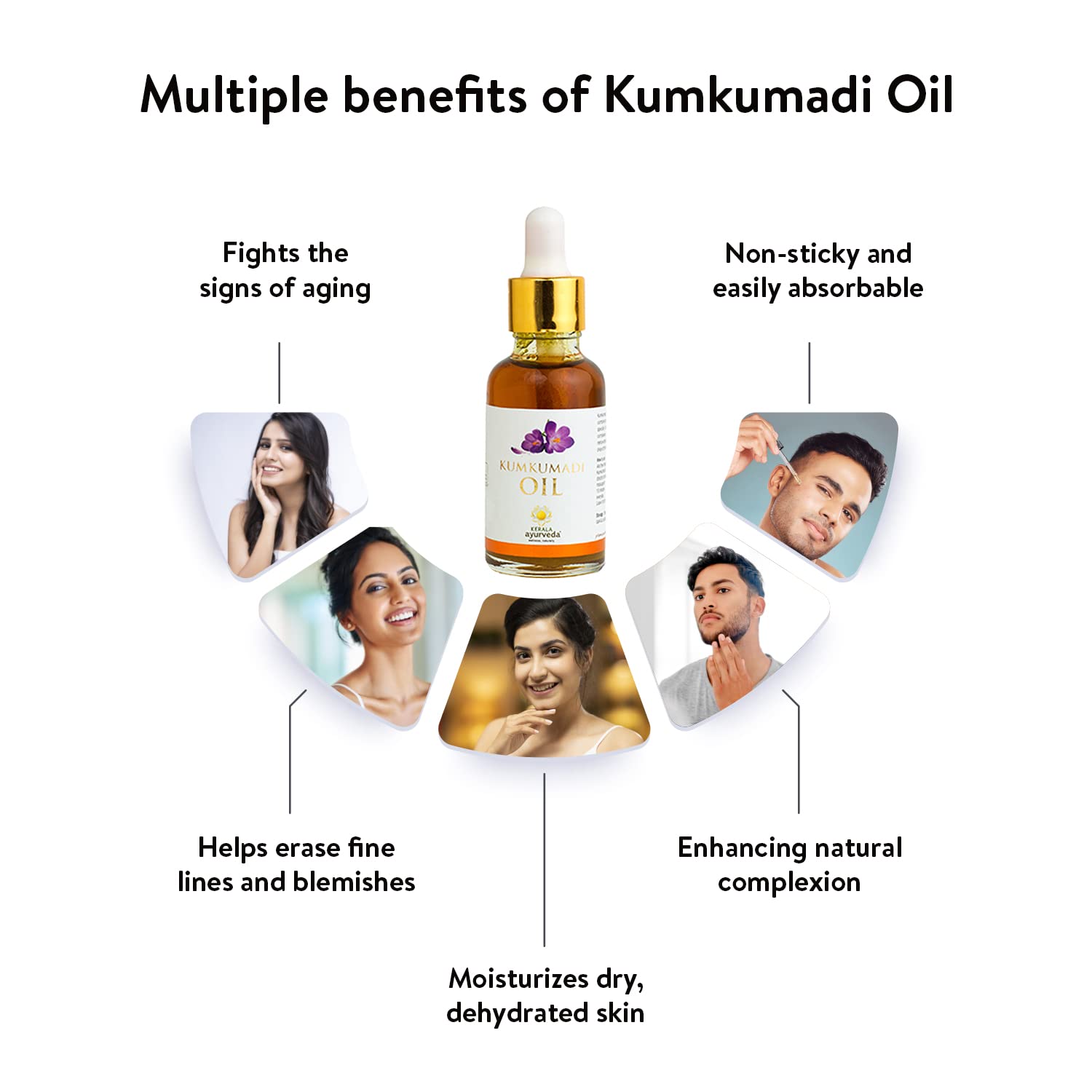 Kerala Ayurveda Kumkumadi Oil 30 ml – view 3