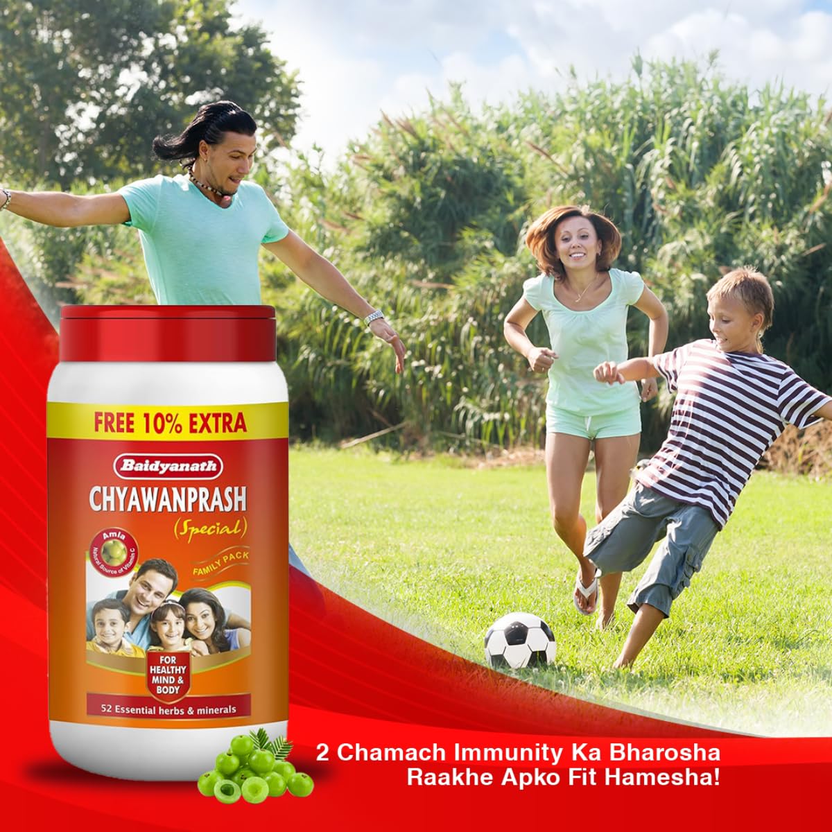 Baidyanath Chyawanprash Special -Pack of 2 kg With 10% Extra Free – view 7