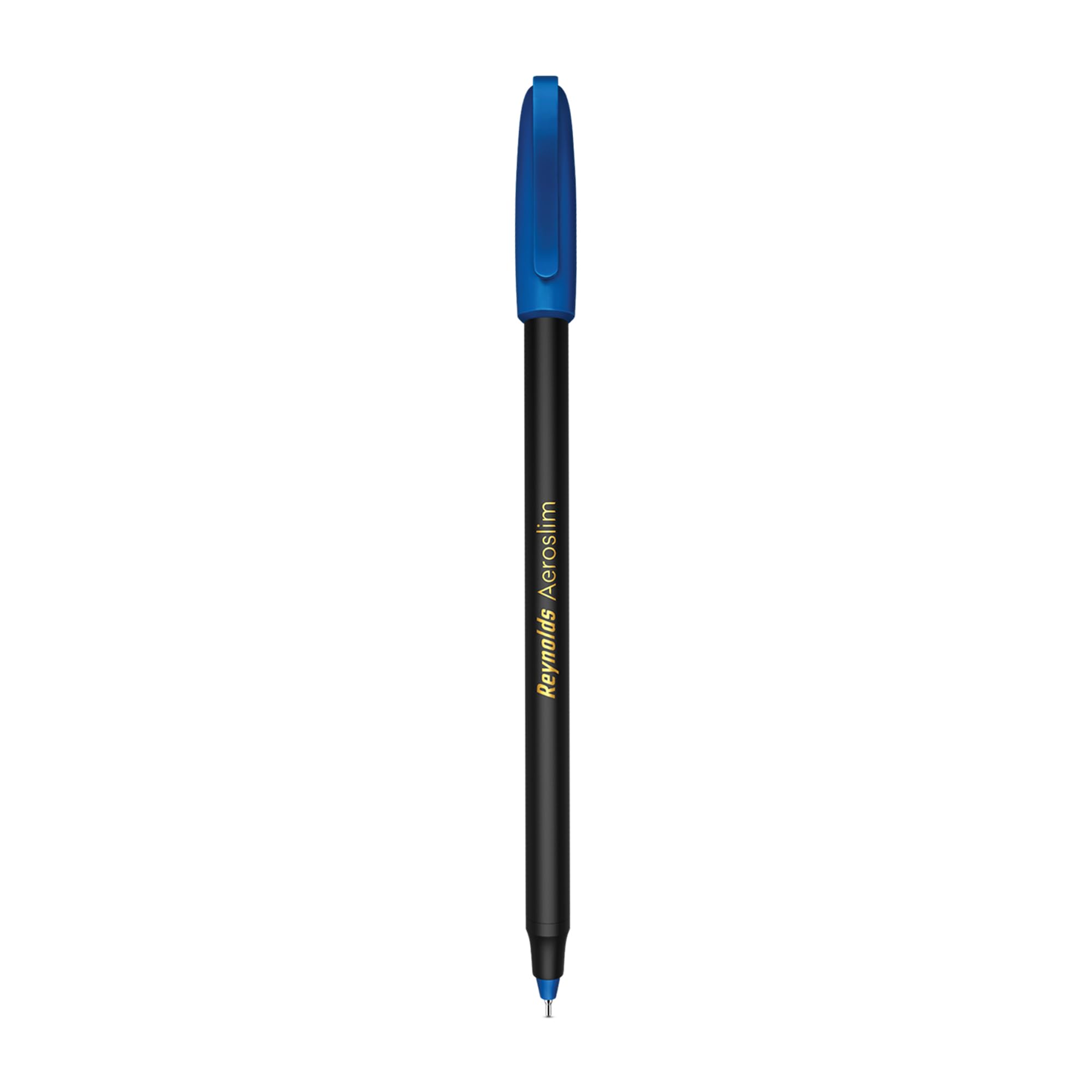 Reynolds AEROSLIM Ball Pen SET - 25 BLUE PENS WITH COMFORTABLE GRIP – view 3