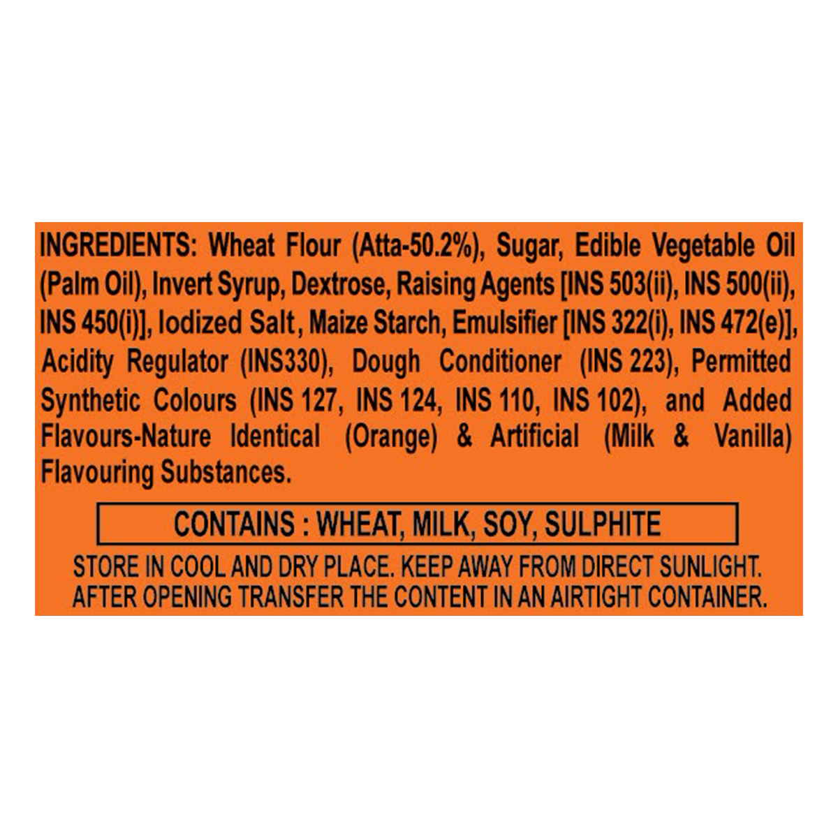 Patanjali Creamfeast Orange Biscuit 35 g – view 3