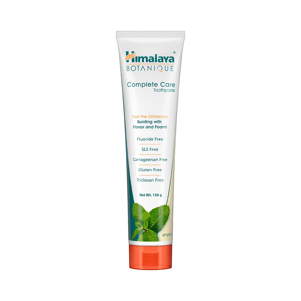Himalaya mint toothpaste tube with complete care 150g packaging