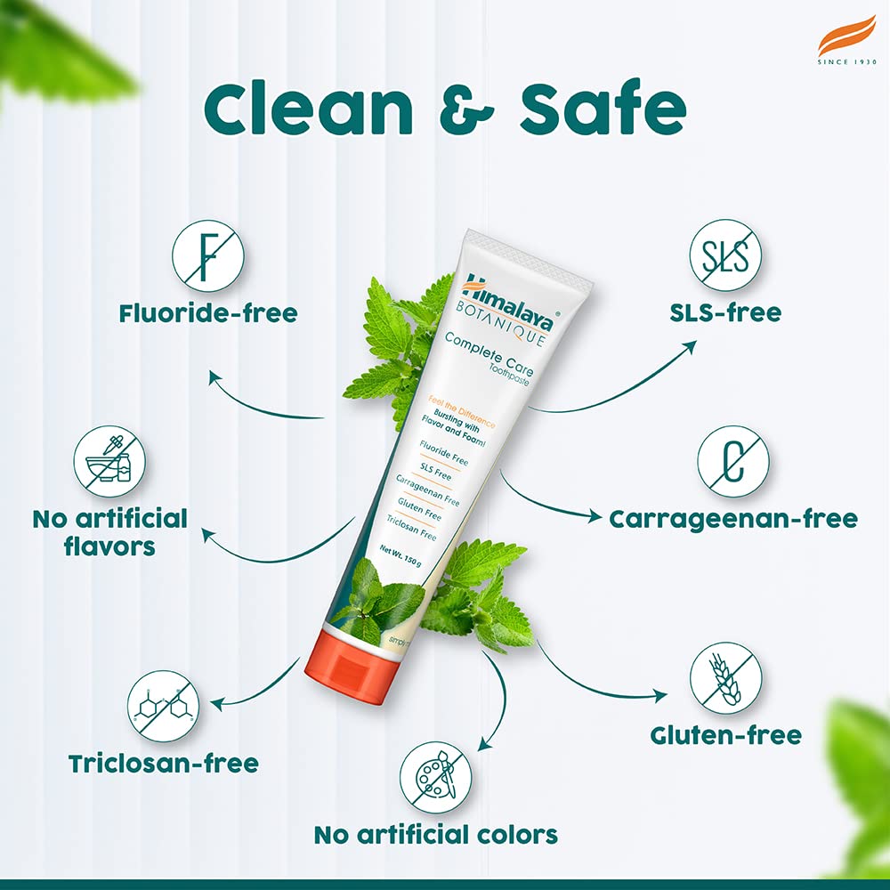Himalaya Botanique Complete Care Toothpaste - Simply Mint – view 2