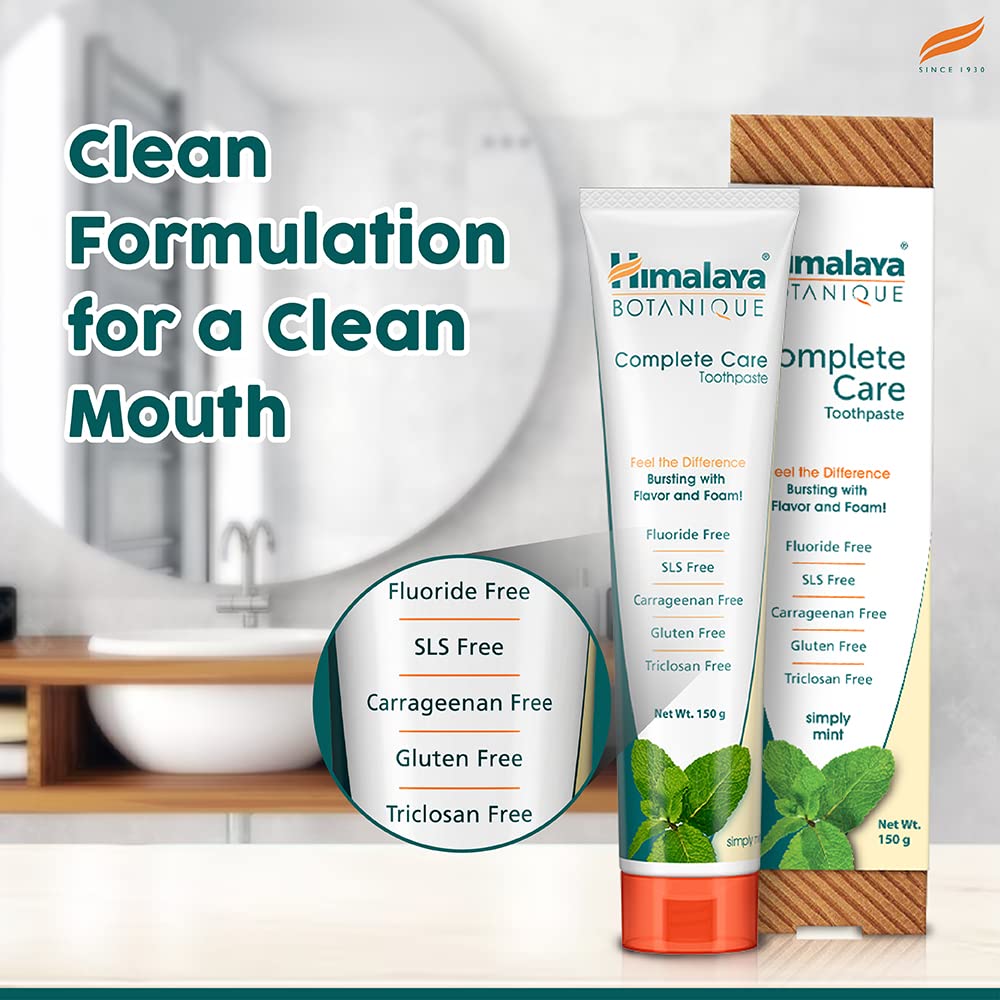 Himalaya Botanique Complete Care Toothpaste - Simply Mint – view 3