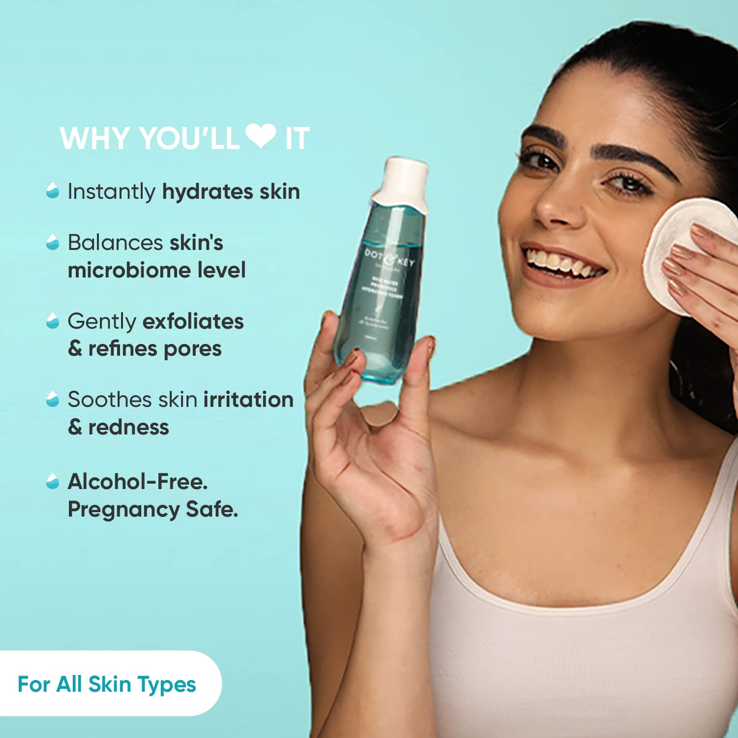 Dot & Key Rice Water Hydrating Toner With Hyaluronic – view 2