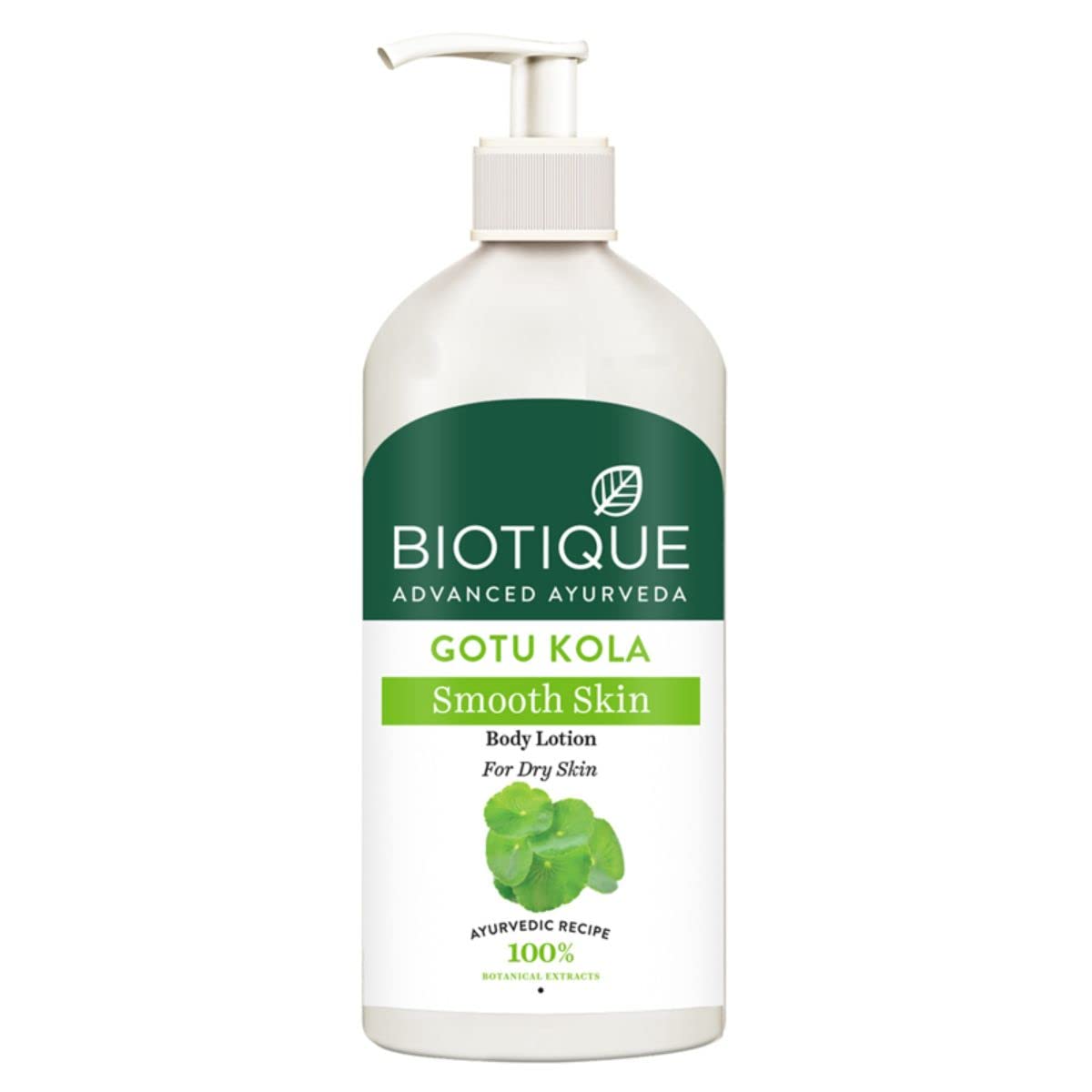 Biotique smooth skin body lotion 300 ml bottle front view