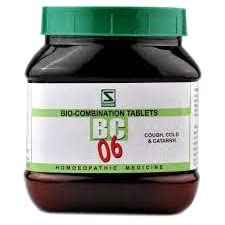 Unflavoured Bio-Combination 6 homoeopathic tablet pack by Dr. Willmar Schwabe