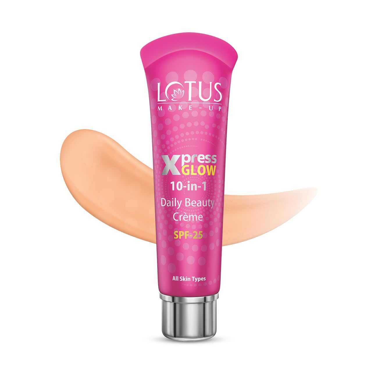 Lotus Make-Up tinted daily beauty cream SPF 25 Royal Pearl tube