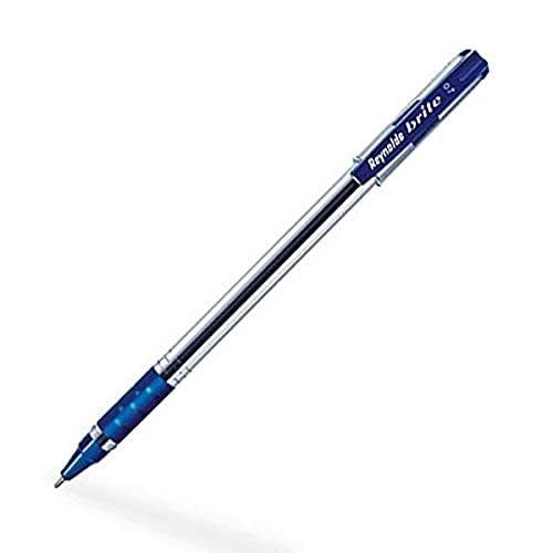 Reynolds BRITE Ball Pen SET - 25 BLUE PENS WITH COMFORTABLE GRIP – view 4