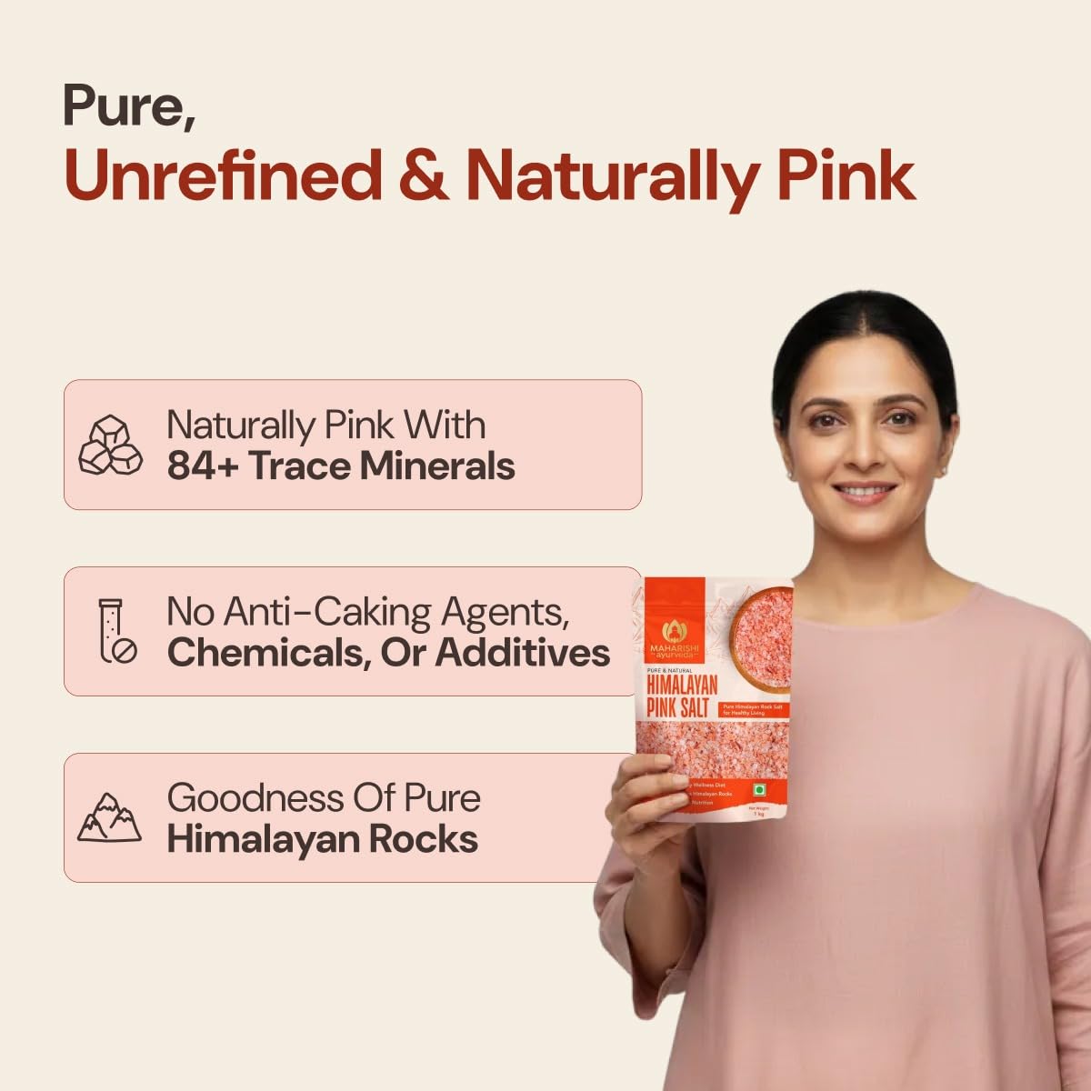 Maharishi Ayurveda Himalayan Pink Salt – view 5