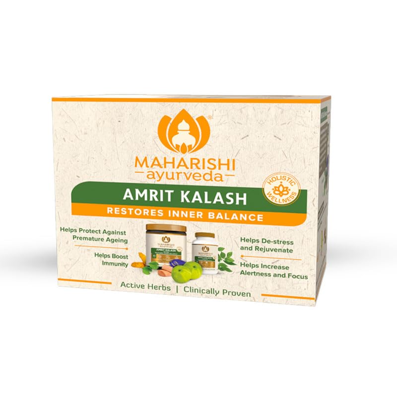 Amrit Kalash combo pack with nectar paste and 60 tablets