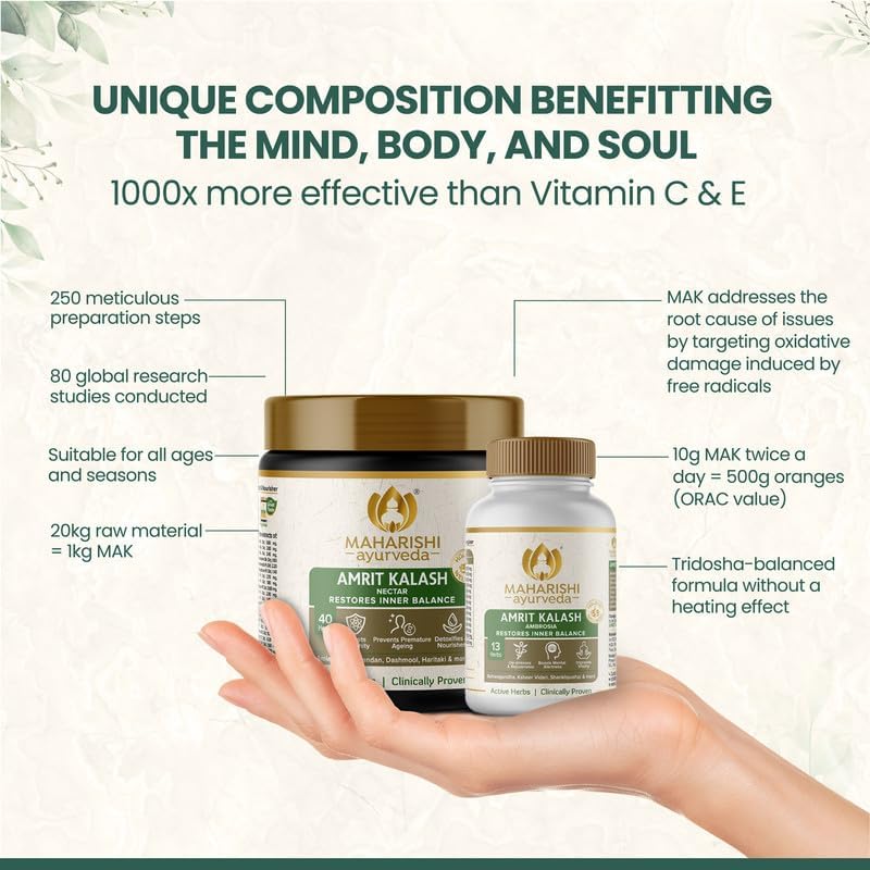 Maharishi Ayurveda Amrit Kalash Immunity Booster – view 6