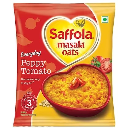 Saffola Peppy Tomato Instant Masala Oats 38 g – view 1