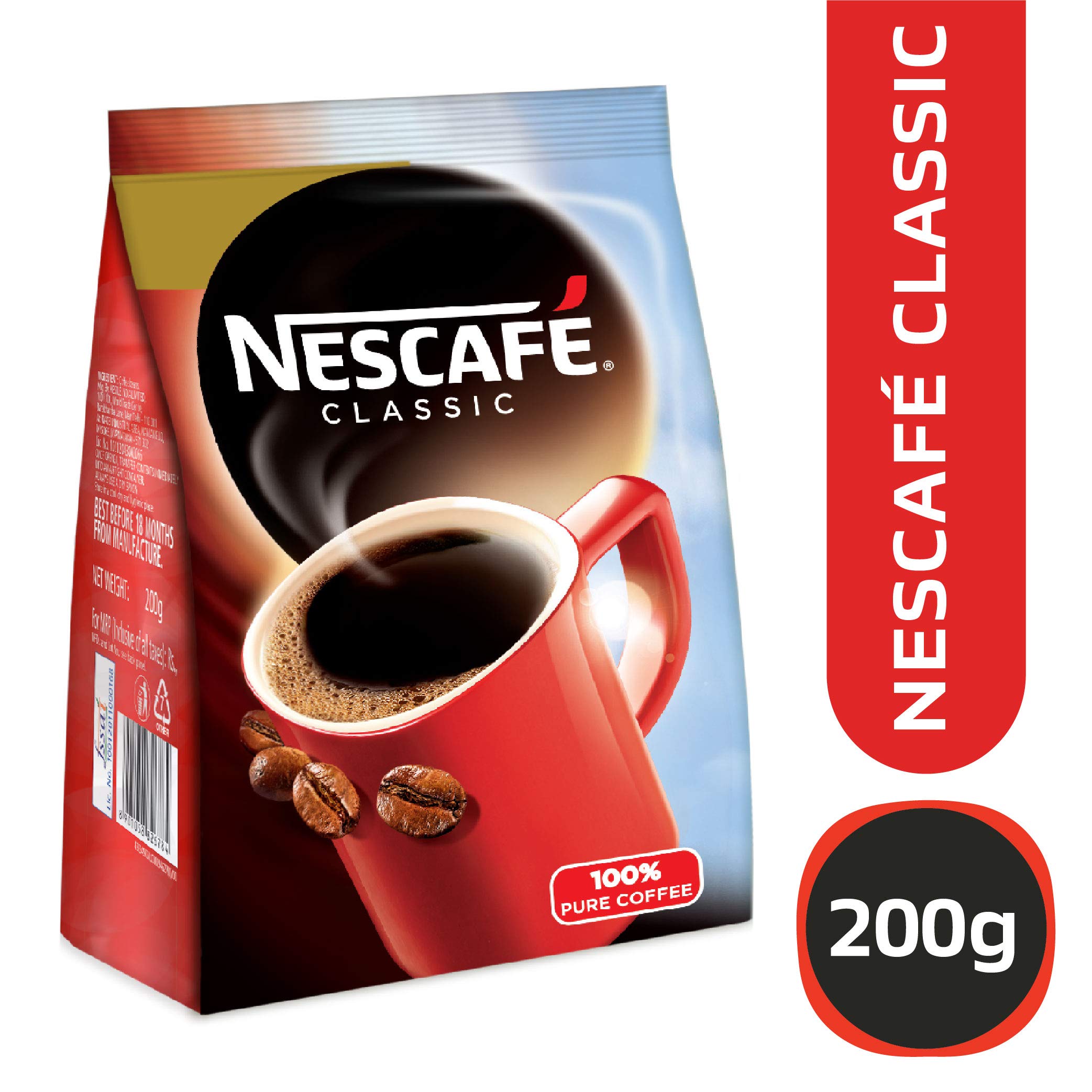 Nescafe Classic Stabilo, 200g Pouch – view 2