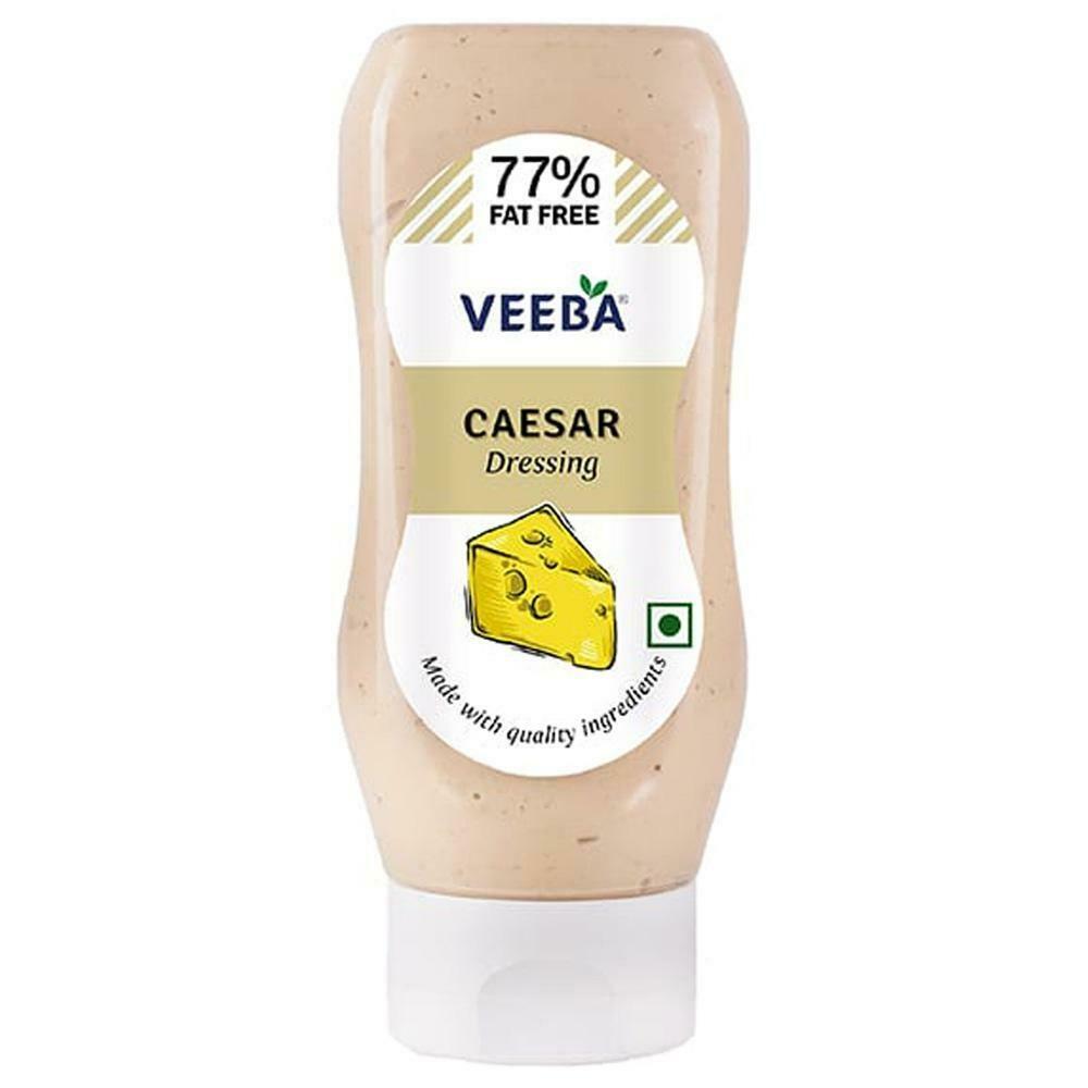 Veeba vegetarian creamy Caesar dressing 300 g product pack