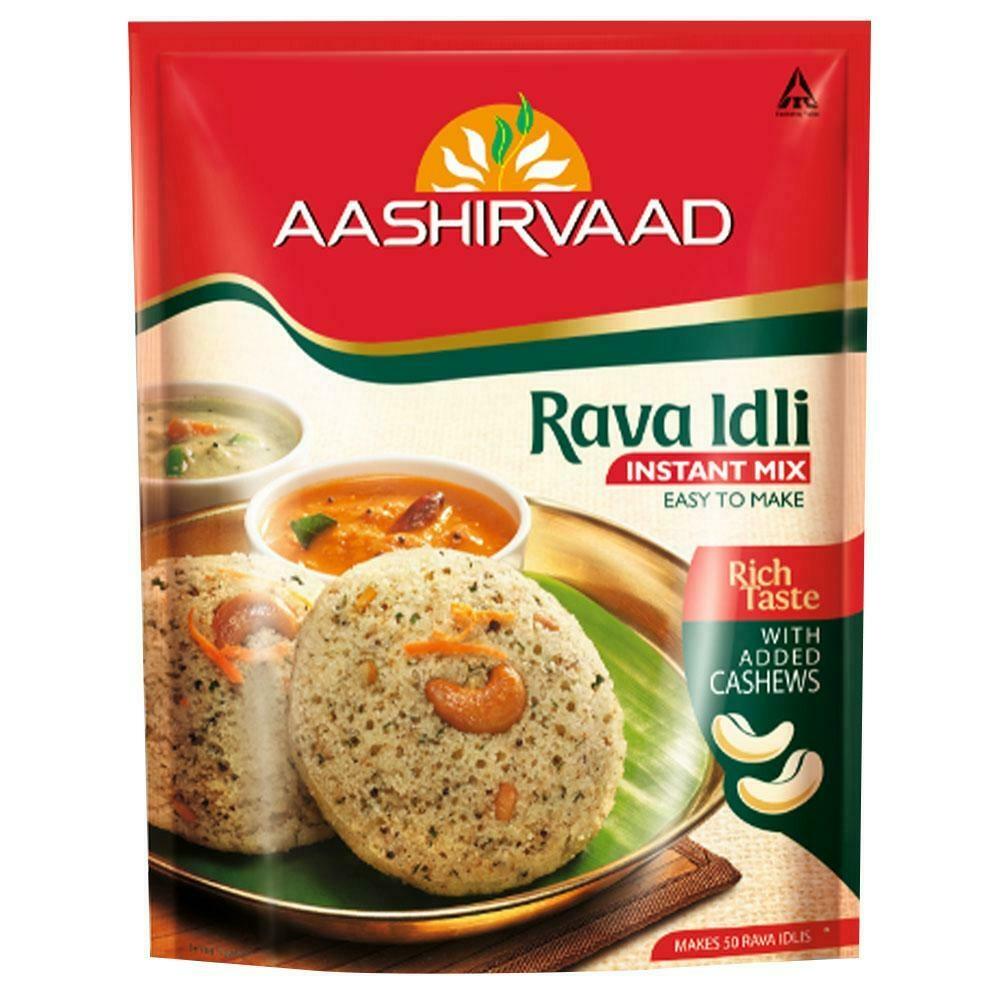 Pack of Aashirvaad masala rava idli instant mix 500 g