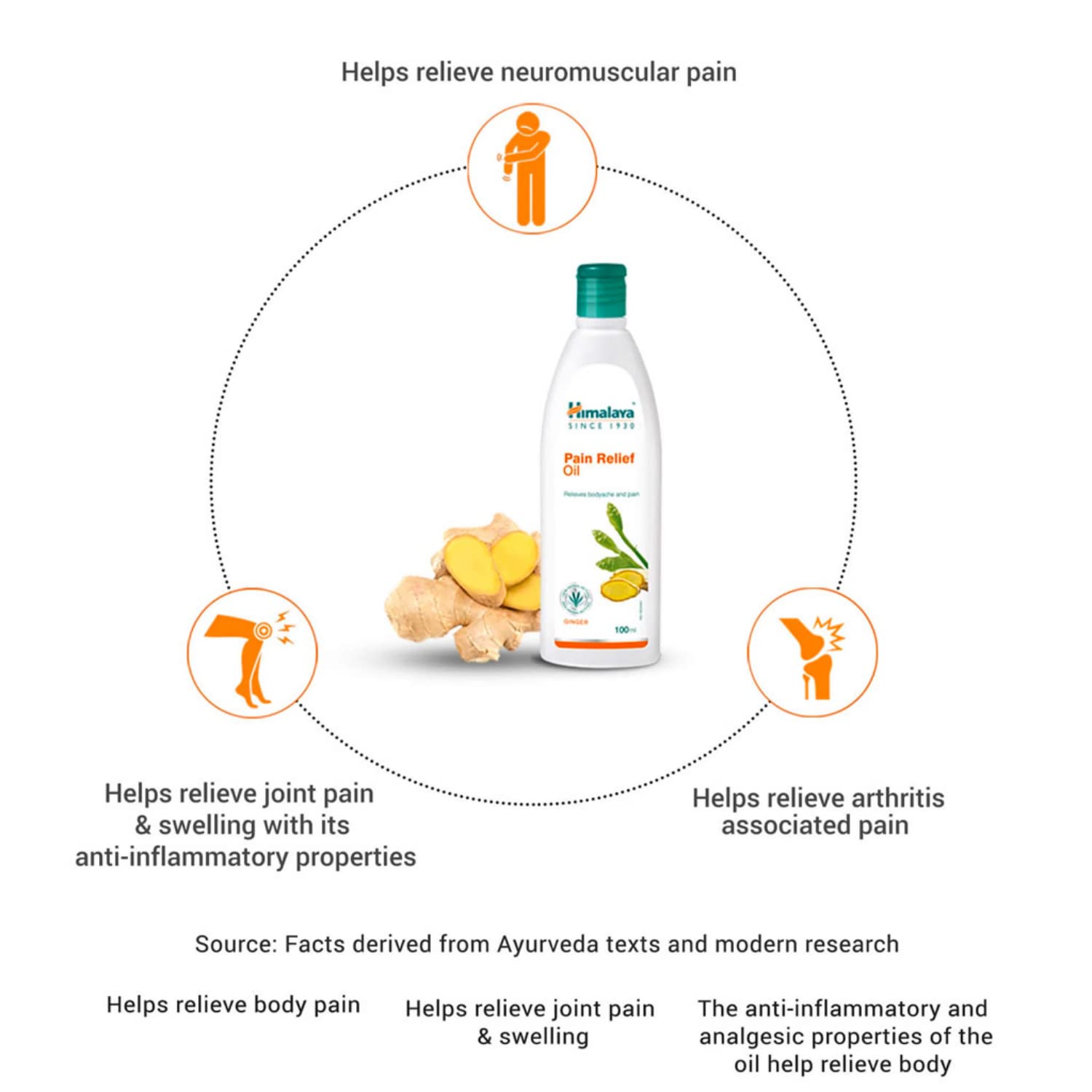 Himalaya Pain Relief Oil, 100ml – view 3