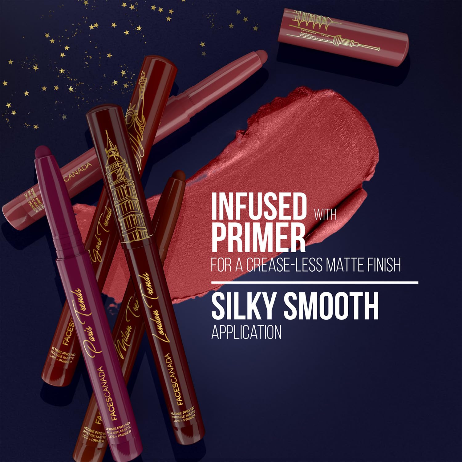 FACES CANADA Ultime Pro HD Intense Matte Lips + Primer - GOAT N10, 1.4g, Limited Edition – view 6
