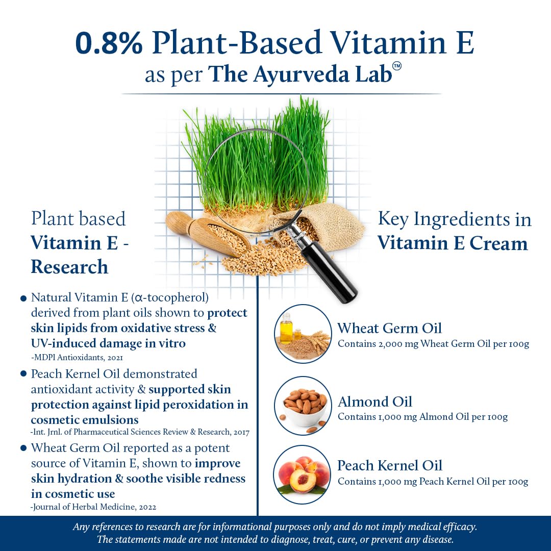 Blue Nectar Anti Aging Cream for Women for Wrinkles Fine Lines with Plant Based Vitamin C Vitamin E 14 Herbs 50g – view 4