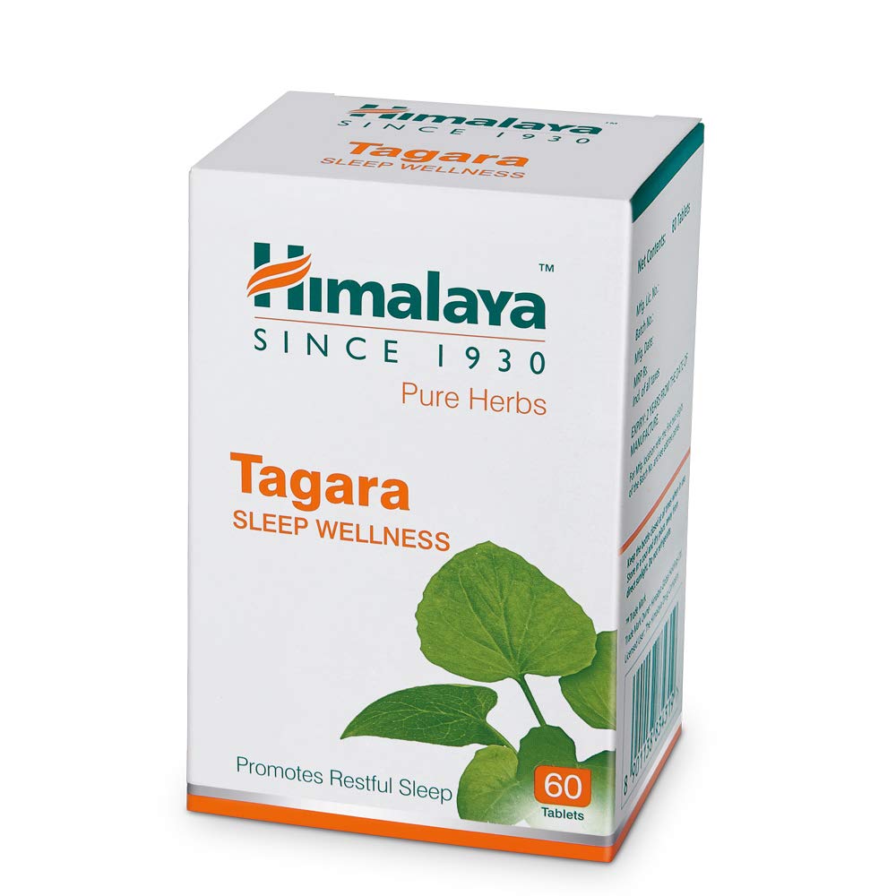 Himalaya Pure Herbs Tagara tablets 60 count box