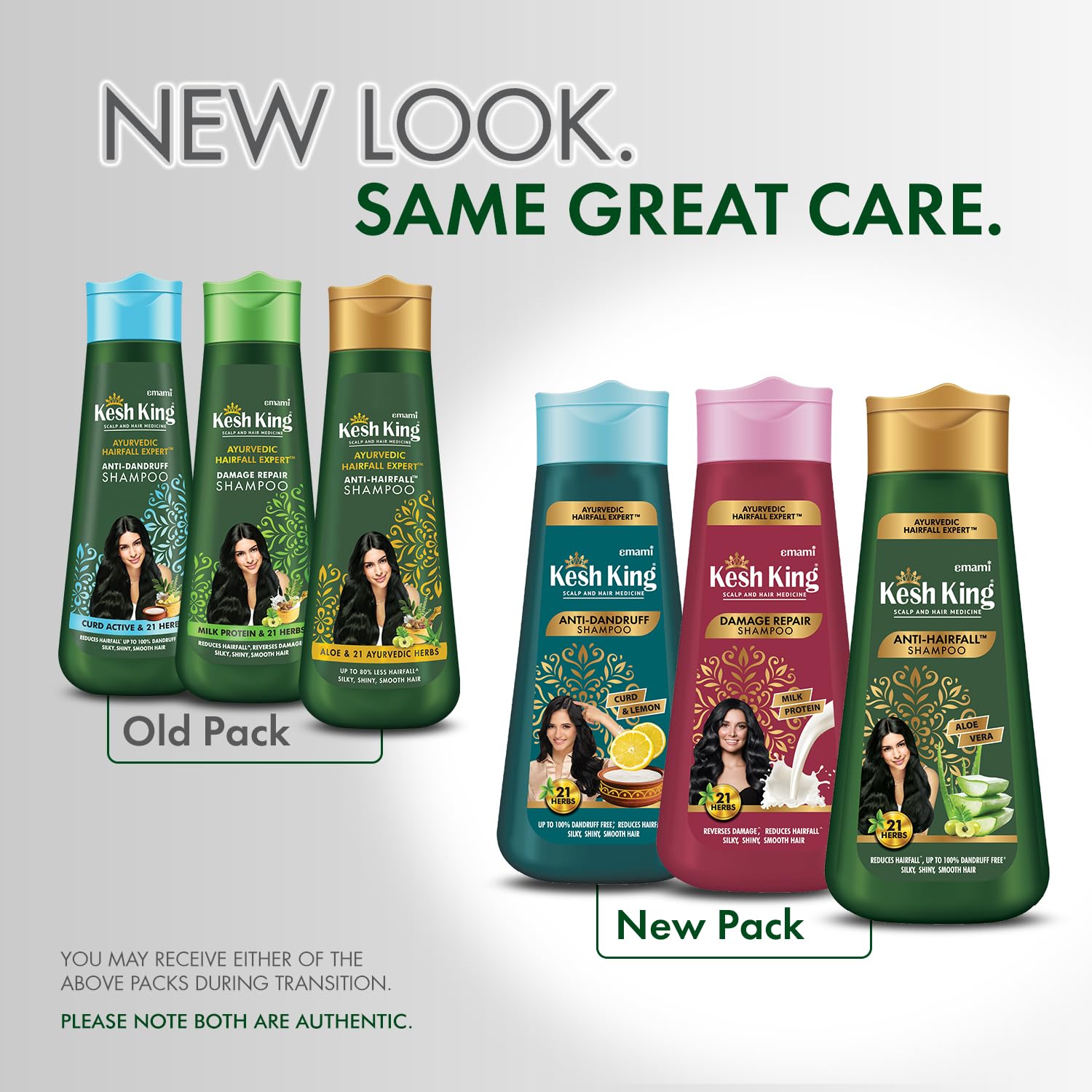 Kesh King Ayurvedic Anti Hairfall Shampoo Reduces Hairfall 21 Natural Ingredients With The Goodness Of Aloe Vera, Bhringraja And Amla For Silky, Shiney, Smooth Hair, 340Ml – view 6