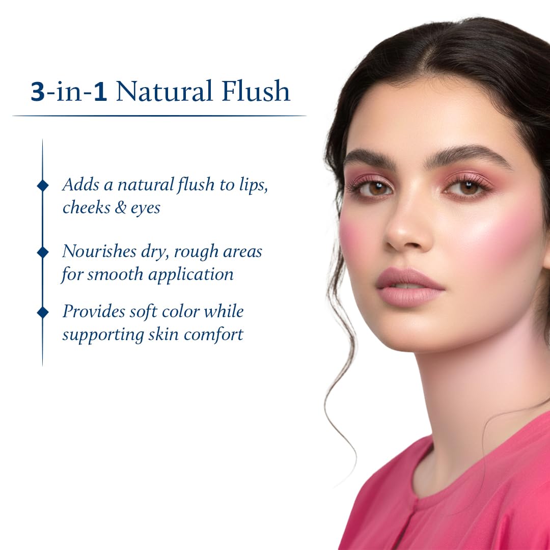 Blue Nectar Lip Tint Balm for Rosy Pink Tinted Lips – view 4