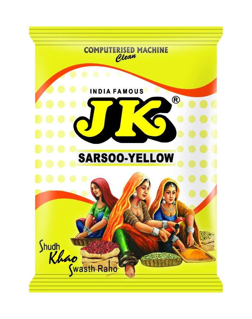 JK Masale sarso mustard powder 100 g retail pack