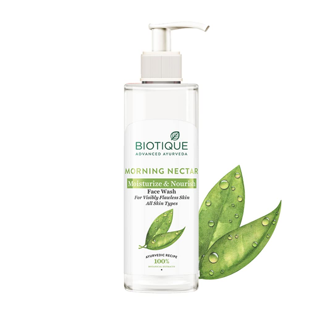 Biotique face wash tube with Morning Nectar scrub wash 200 ml