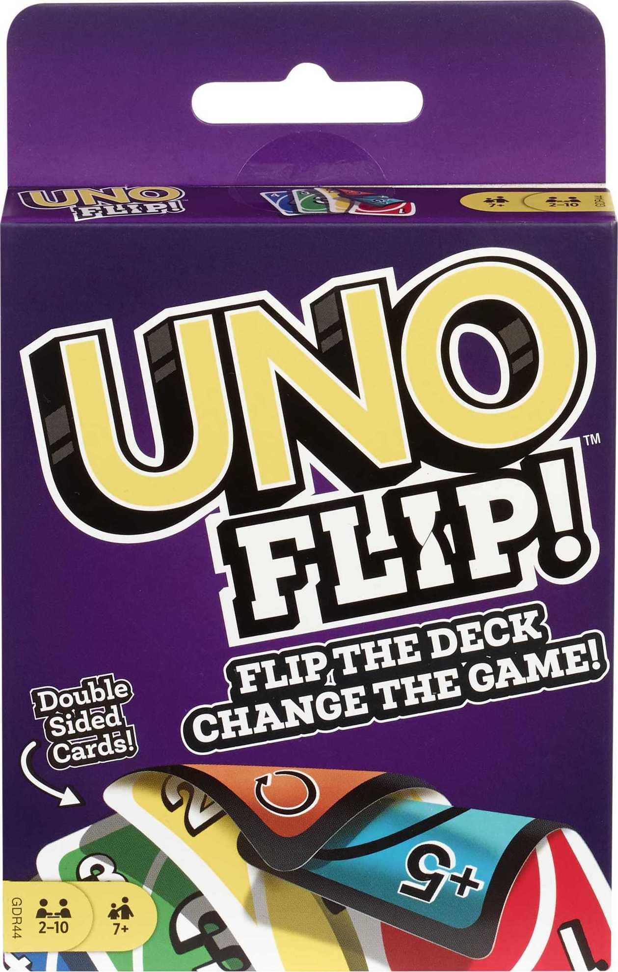Mattel Games Uno Flip Side & Phase 10 Card Game for All (Multicolour),Pack of 1 – view 5