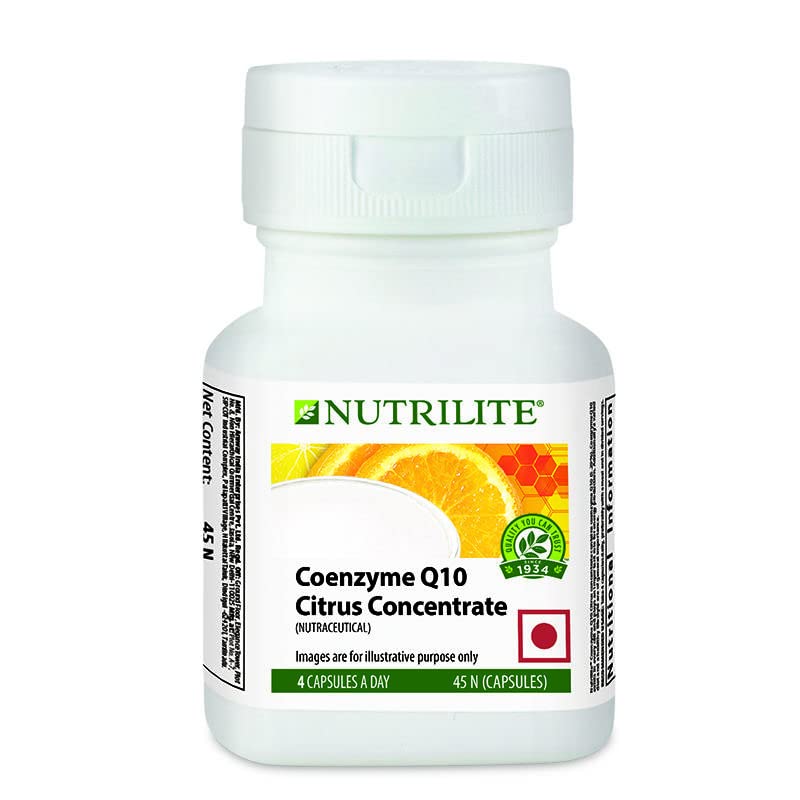Amway Nutrilite Coenzyme Q10 adult supplement pack with 45 capsules