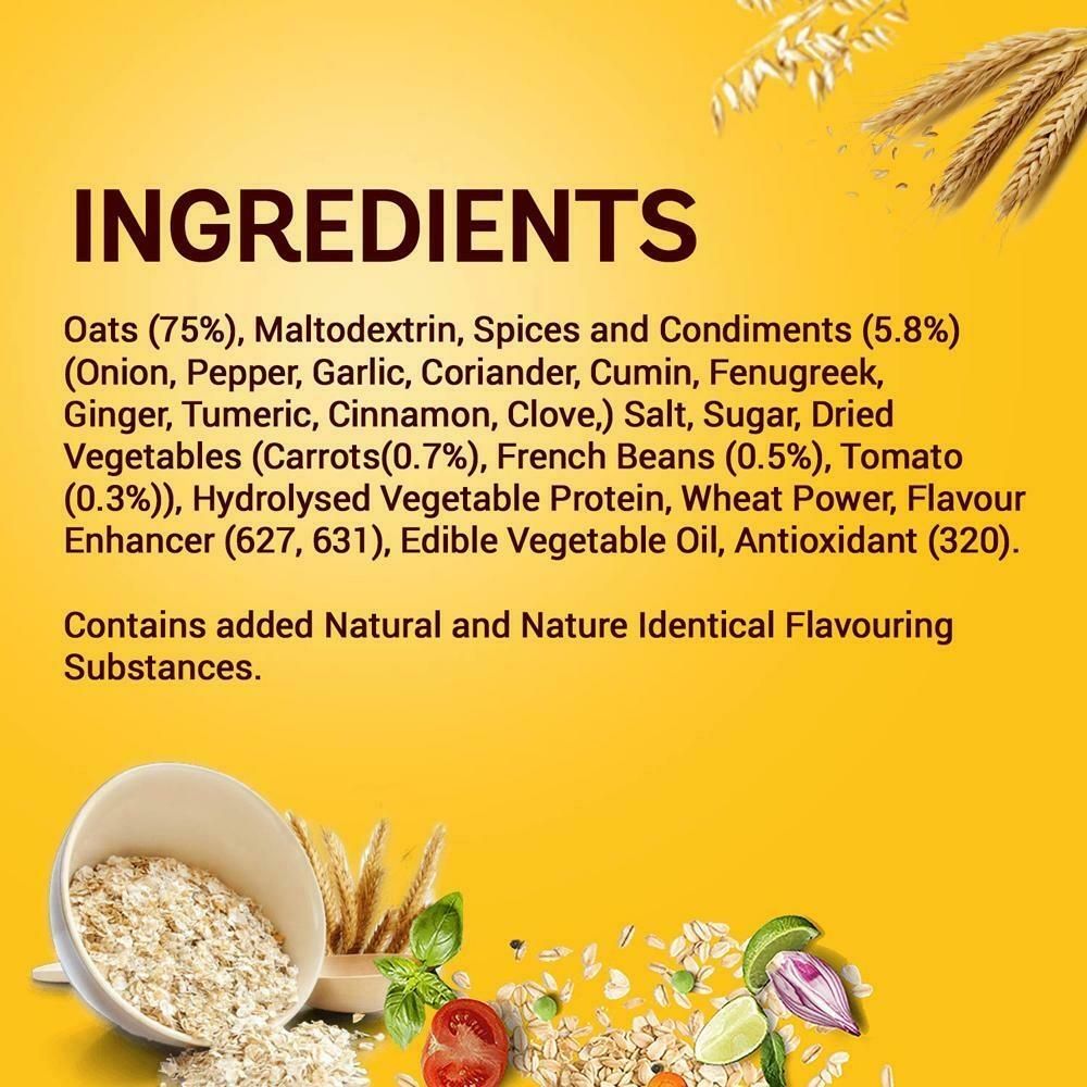 Saffola Peppy Tomato Instant Masala Oats 38 G – view 8