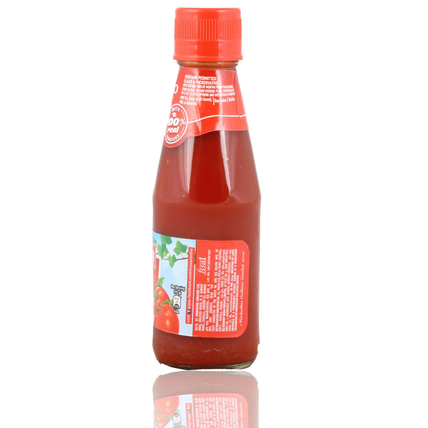 Kissan Ketchup - Fresh Tomato, 200g Bottle – view 2